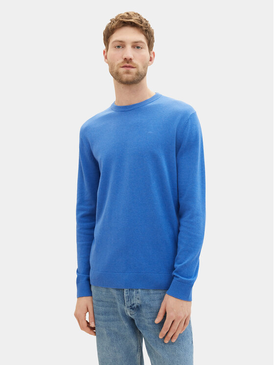 Tom Tailor Tom Tailor Pulover 1039810 Albastru Regular Fit