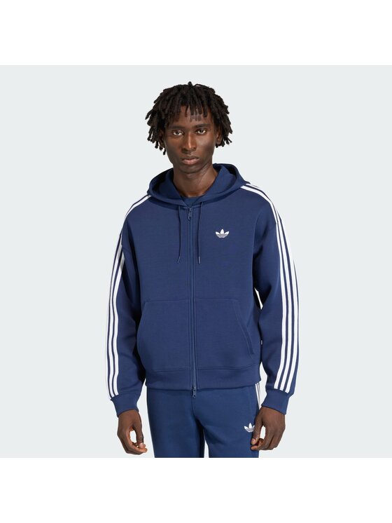 adidas adidas Суитшърт adicolor Spacer KD4086 Тъмносин Loose Fit
