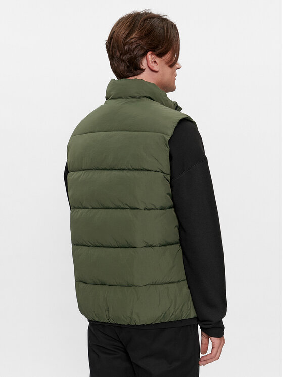 Calvin Klein Calvin Klein Bodywarmer Crinkle K10K110334 Grün Regular Fit
