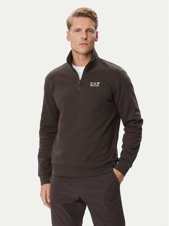 EA7 Emporio Armani EA7 Emporio Armani Суитшърт 8NPM35 PJVTZ U6027 Кафяв Modern Fit