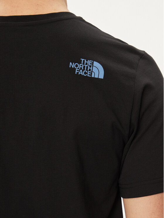 The North Face The North Face Majica Mountain Line NF0A87NT Črna Regular Fit