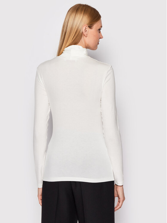 Max Mara Leisure Max Mara Leisure Dolčevita Dede 39460626 Bijela Slim Fit