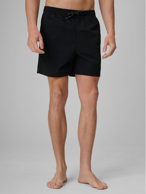 4F 4F Szorty kąpielowe FOB SUMMER Czarny Regular Fit