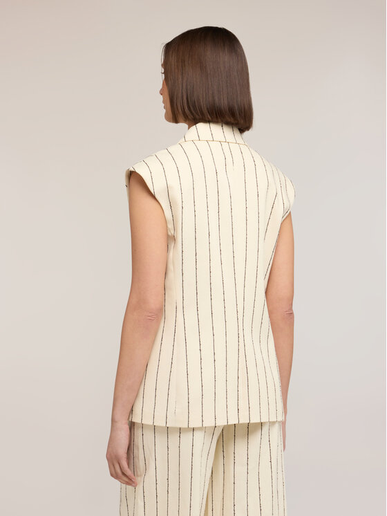 Motivi Motivi Giacca di transizione L013Q000075N0S1 Crema Over Fit