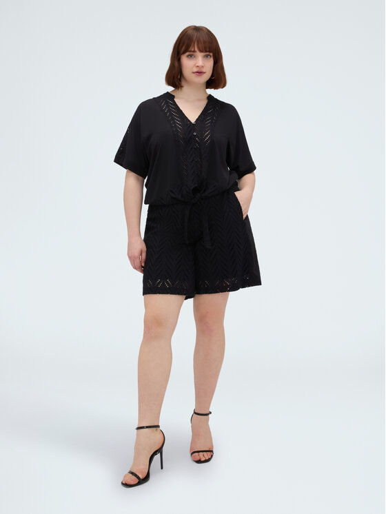 Fiorella Rubino Fiorella Rubino Pantaloni di tessuto P045T005310N0Z3 Nero Regular Fit