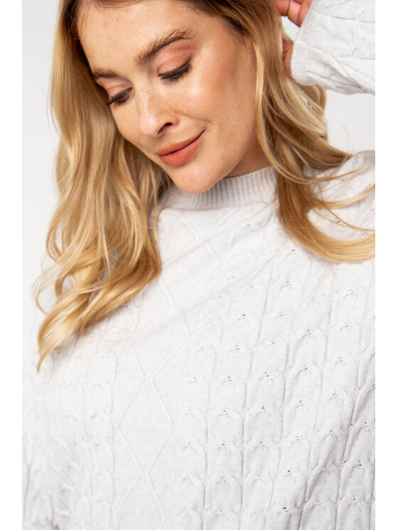 QUIOSQUE QUIOSQUE Svetr Quiosque 6RS009230 Šedá Regular Fit
