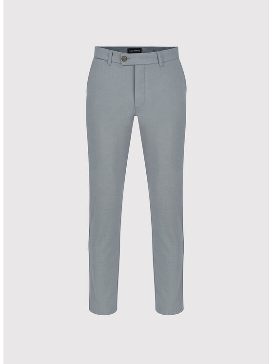 Pako Lorente Pako Lorente Chinosy P26WF-WX-004 Szary Slim Fit