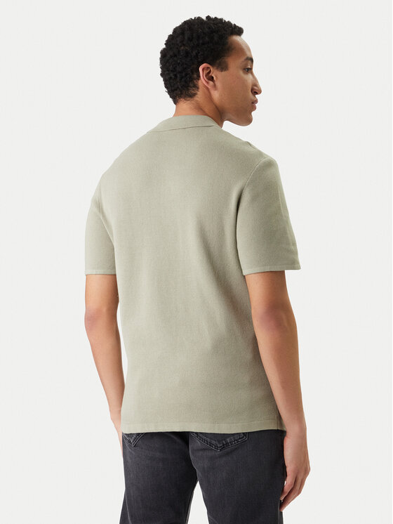 Jack & Jones Jack & Jones Tricou polo Norrebro 12297926 Verde Relaxed Fit
