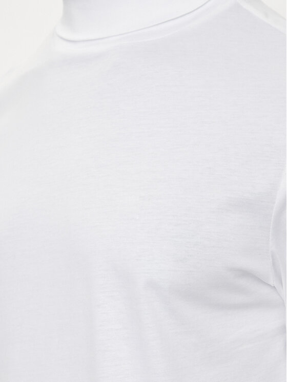 Calvin Klein Calvin Klein Rollkragenpullover K10K111858 Weiß Regular Fit