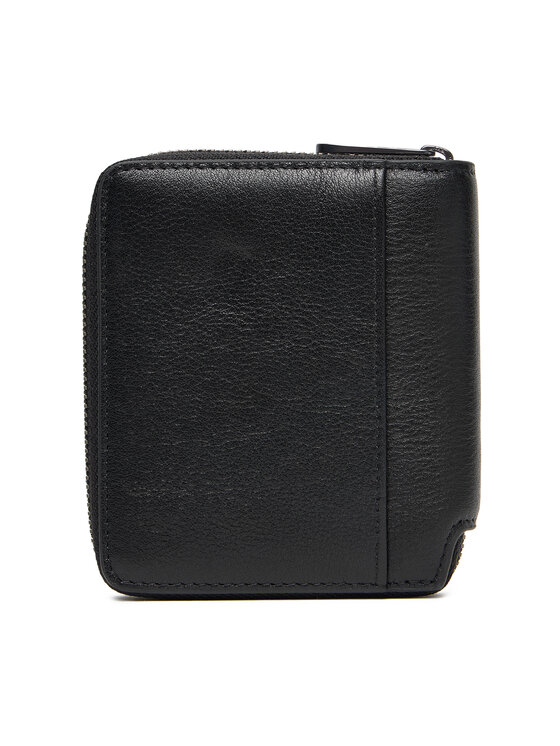 Calvin Klein Calvin Klein Mali muški novčanik Ck Zip Billfold LV04D1077G Crna