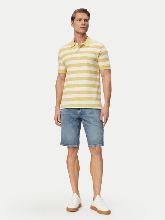 Guess Guess Džínové šortky M6GD01 D0758 Světle modrá Regular Fit