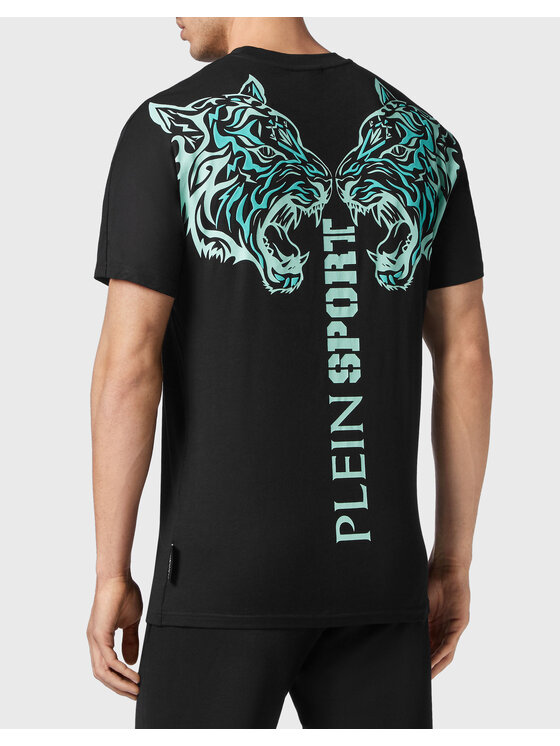 Plein Sport Plein Sport T-Shirt 1797 Czarny Regular Fit