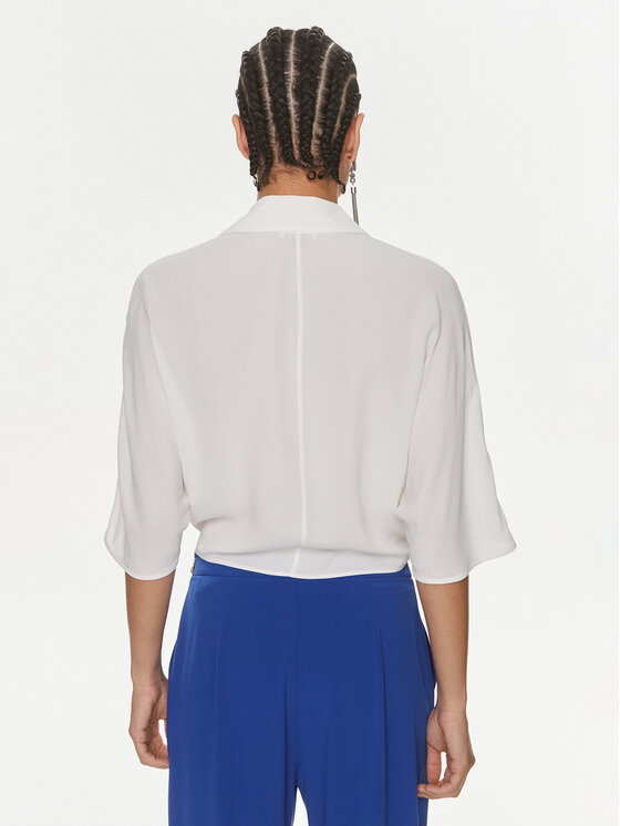 Patrizia Pepe Patrizia Pepe Блузка 2C1553/A8I1-W146 Білий Regular Fit
