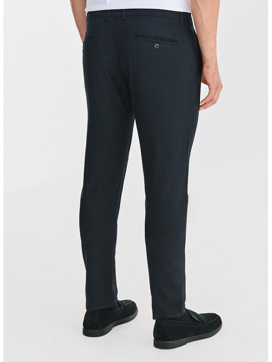 Pako Lorente Pako Lorente Spodnie materiałowe P25WF-WX-006 Granatowy Slim Fit