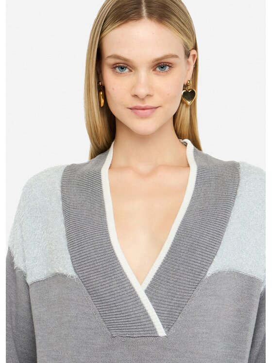 Liu Jo Liu Jo Cardigan TF5222MA51IC3767 Grigio Regular Fit