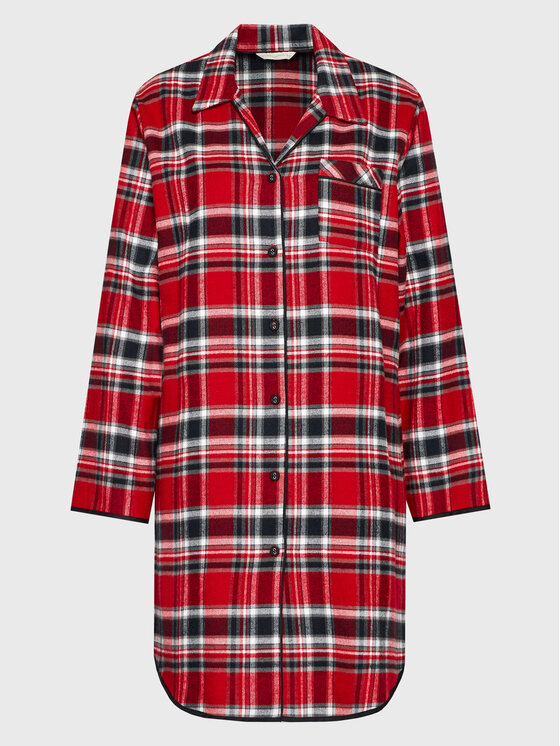 Cyberjammies Naktiniai marškiniai Windsor 9445 Raudona Regular Fit