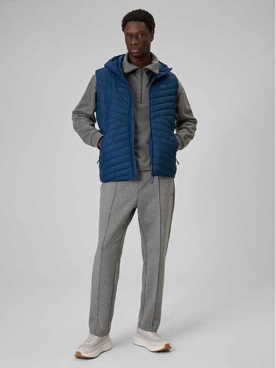 4F 4F Kamizelka BASIC+ Granatowy Regular Fit