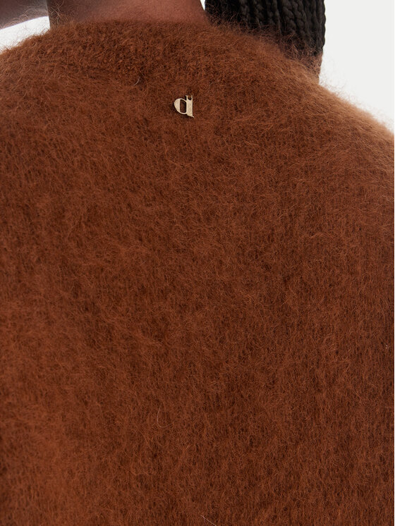 Dixie Dixie Светр M277Y101A Коричневий Relaxed Fit