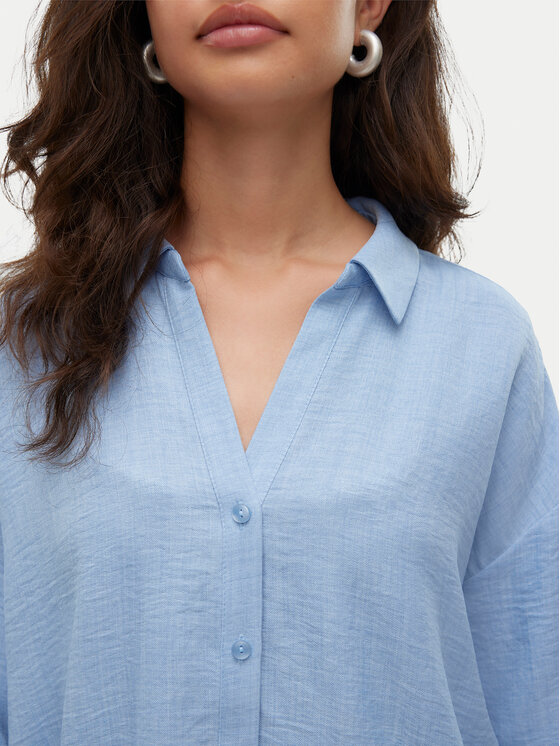 Vero Moda Vero Moda Camicia Melaney 10316389 Blu Loose Fit