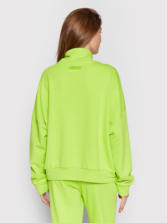 Felpa FE44DCZ Verde Relaxed Fit