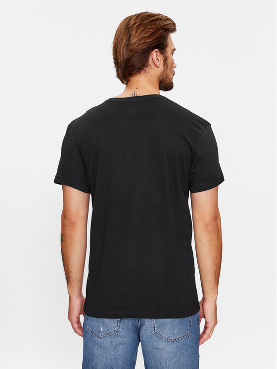 Gant Gant Komplet t-shirtów C-Neck 2 Pack 900002008 Czarny Regular Fit