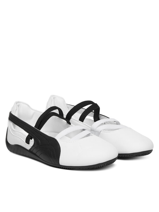 Puma Puma Μπαλαρίνες Speedcat Ballet Lthr Wns 406144 03 Λευκό