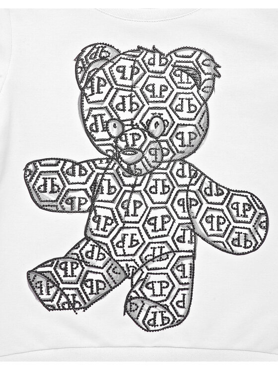 PHILIPP PLEIN PHILIPP PLEIN Longsleeve 20117 Bianco Regular Fit