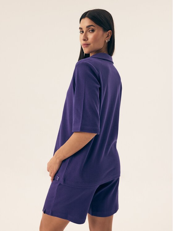 Henderson Henderson Komplet koszula i spodnie materiałowe 43348 Niebieski Regular Fit