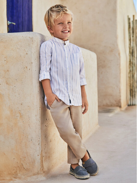 Mayoral Mayoral Pantaloni di tessuto 3527 Beige Regular Fit