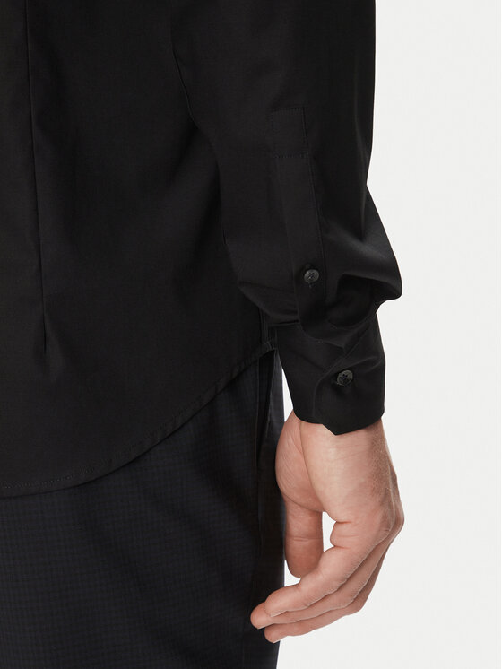 JOOP! JOOP! Srajca 17 JSH-63Pierce 30044587 Črna Slim Fit