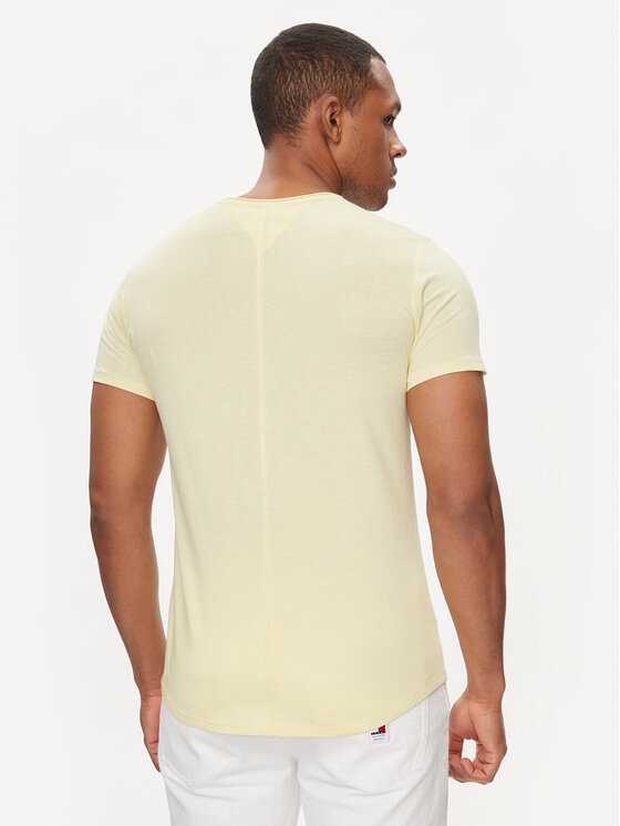 Tommy Jeans Tommy Jeans T-Shirt Jaspe DM0DM09586 Žlutá Slim Fit