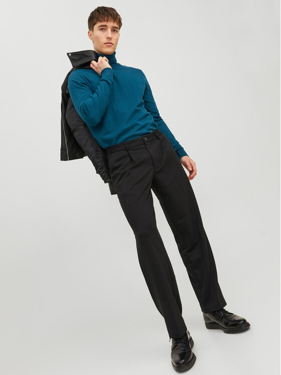 Jack&Jones Jack&Jones Krekls ar augstu apkakli 12157417 Zils Regular Fit