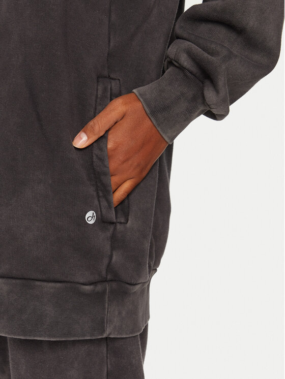 Deha Deha Majica dugih rukava C12160 Crna Loose Fit