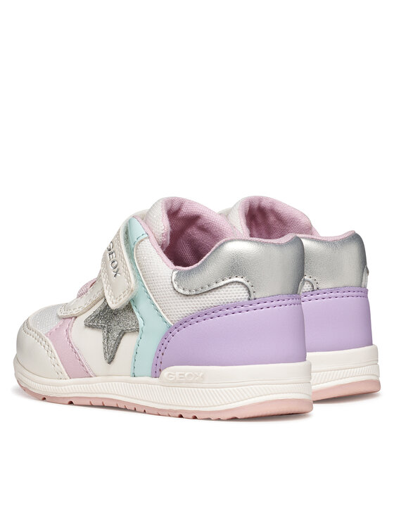 Geox Geox Sneakersy B Rishon Girl B560LA 0BCEW C1022 Biela