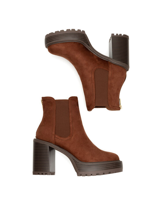 Nine West Nine West Botki WFA3374-1 Brązowy