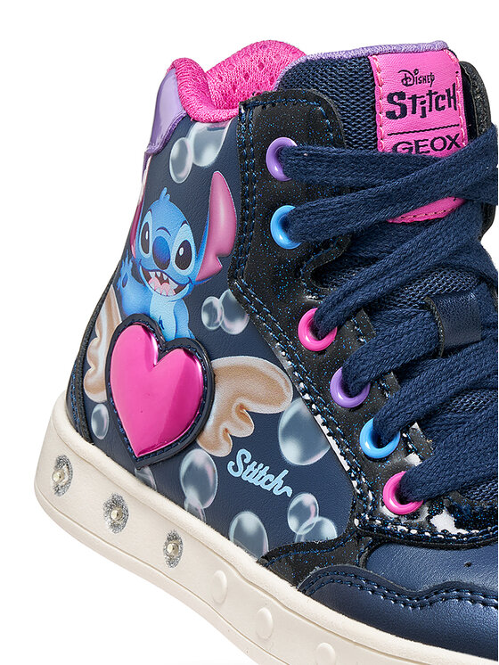 Geox Geox Sneakersy J Skylin Girl J668WE 054AJ C4268 M Tmavomodrá