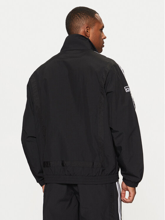 adidas adidas Átmeneti kabát Adibreak JD4270 Fekete Loose Fit
