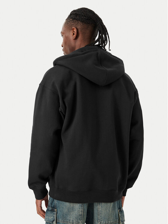 adidas adidas Mikina Trefoil Essentials KS8941 Čierna Loose Fit