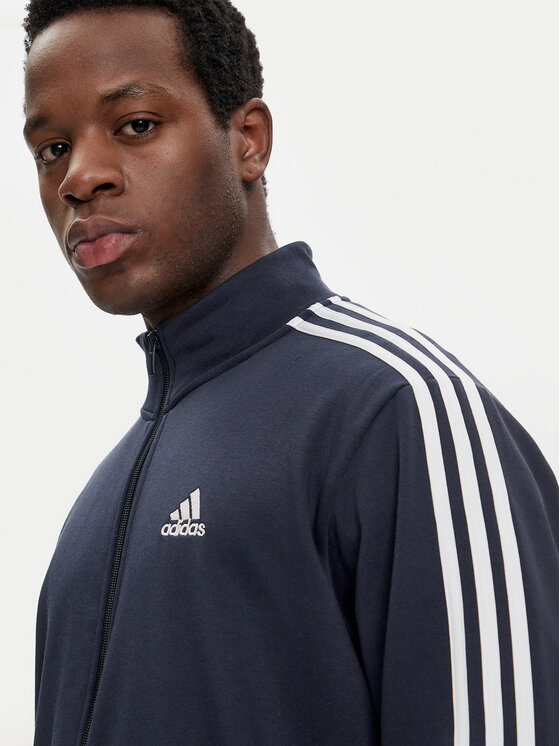 adidas adidas Jogginganzug Basic 3-Stripes IJ6064 Dunkelblau Regular Fit
