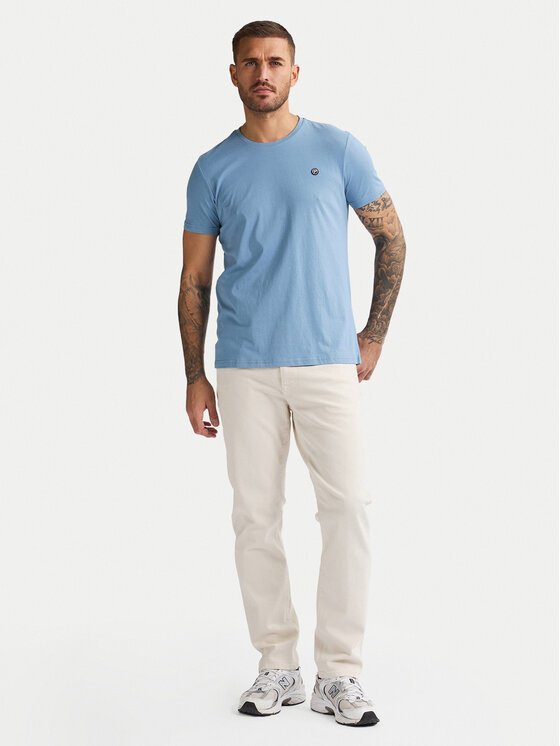 Petrol Industries Petrol Industries T-Shirt M-ROS-TSR002 Himmelblau Regular Fit
