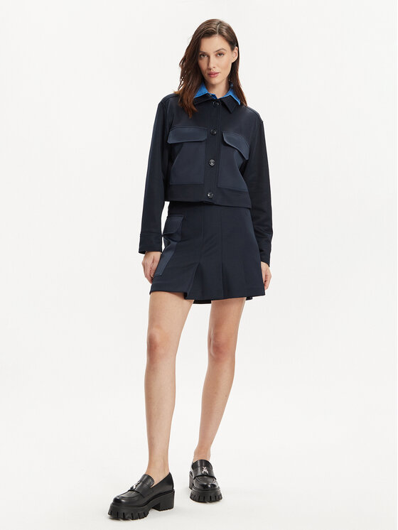 MAX&Co. MAX&Co. Átmeneti kabát Mirra 2416911011270 Sötétkék Regular Fit