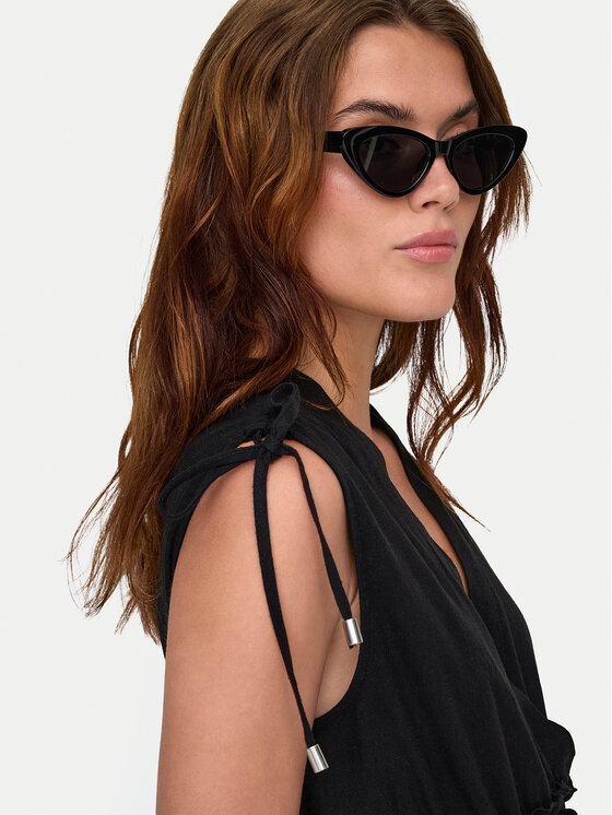 ONLY ONLY Лятна рокля Goa 15363694 Черен Regular Fit