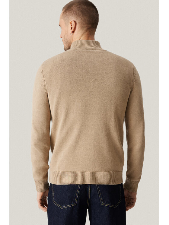 Próchnik Próchnik Sweter PM13 SW073225000018 Beżowy Regular Fit