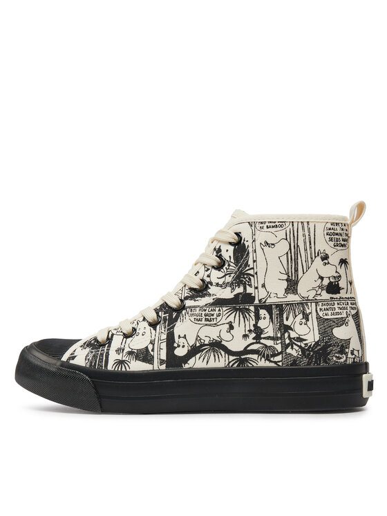 Moomin Moomin Sneakers aus Stoff CS193MMN Beige