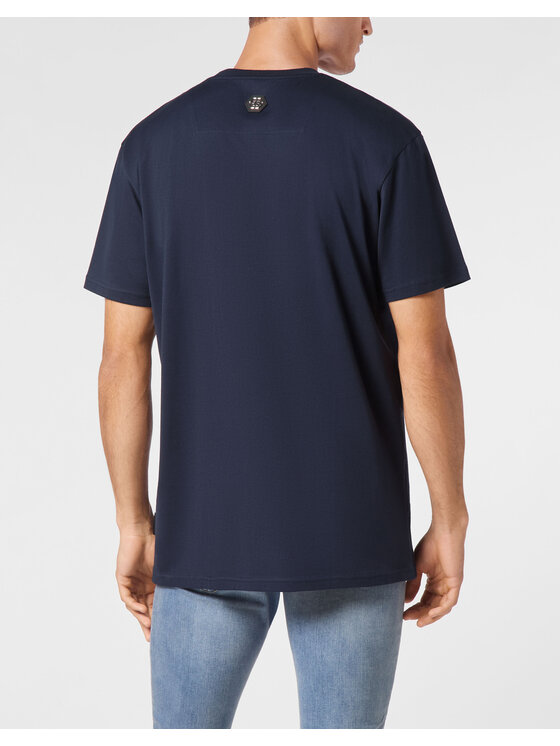 PHILIPP PLEIN PHILIPP PLEIN Tričko 14923 Modrá Regular Fit