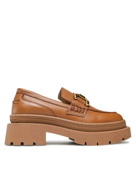 Gino Rossi Gino Rossi Loaferice 222FW107 Smeđa