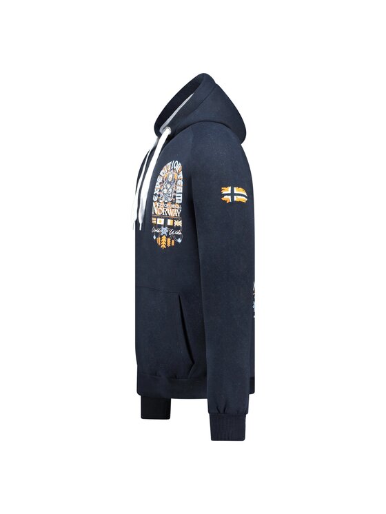 Geographical Norway Geographical Norway Bluza WZ3015H/GN-Navy Granatowy Regular Fit