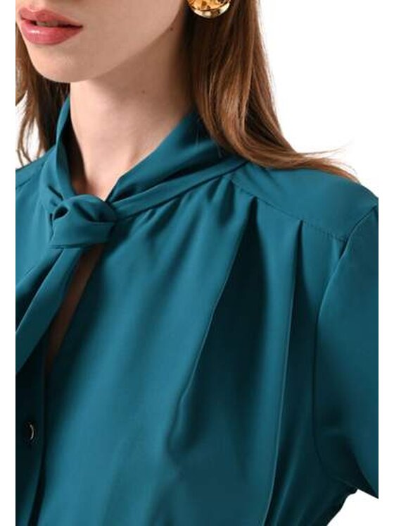 Rinascimento Rinascimento Πουκάμισο camicia donna Πράσινο Regular Fit