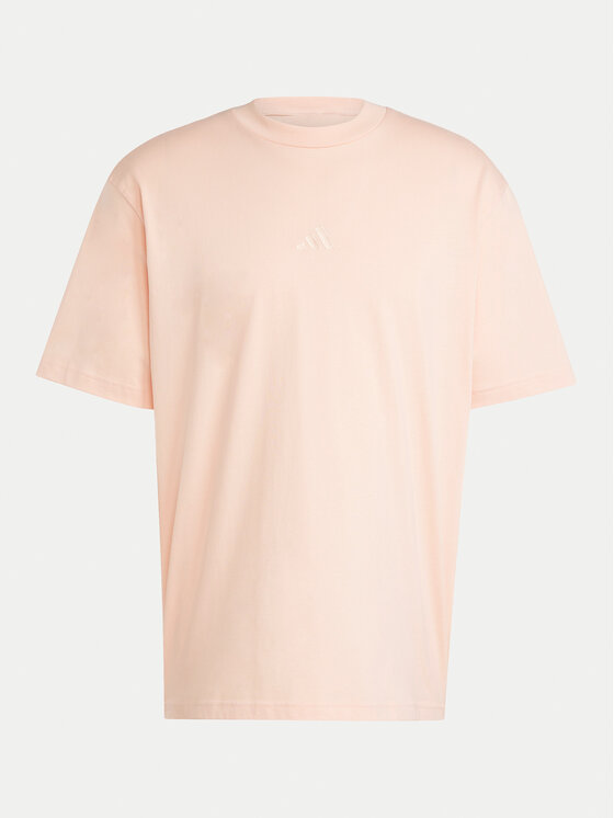 adidas adidas T-Shirt Zwide Graphic JD5828 Koralowy Loose Fit