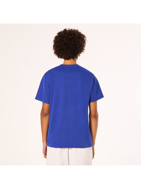 Oakley Oakley T-Shirt FOA405444 Niebieski Regular Fit